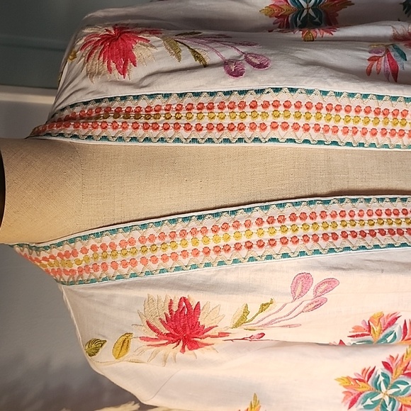 Nwt Johnny Was Linen Kimono   XS - Picture 10 of 12